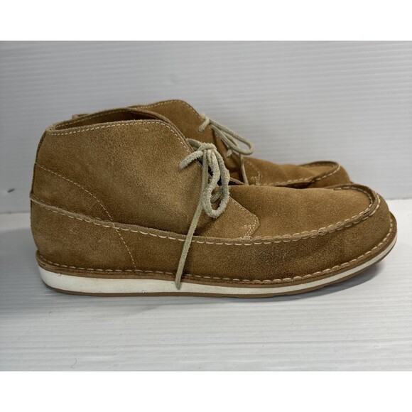 Ariat Women’s Cruiser Lace Up Booties Chukka Mocassin Suede Dirty Taupe Sz 10B - Picture 2 of 13